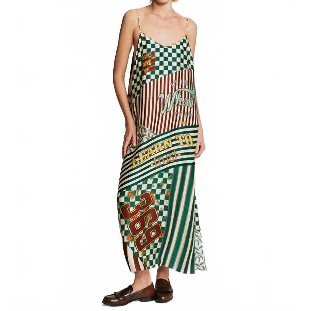 NEW ME369 olivia camisole dress in sporty jade
